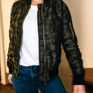 Women’s Camo Bomber Jacket